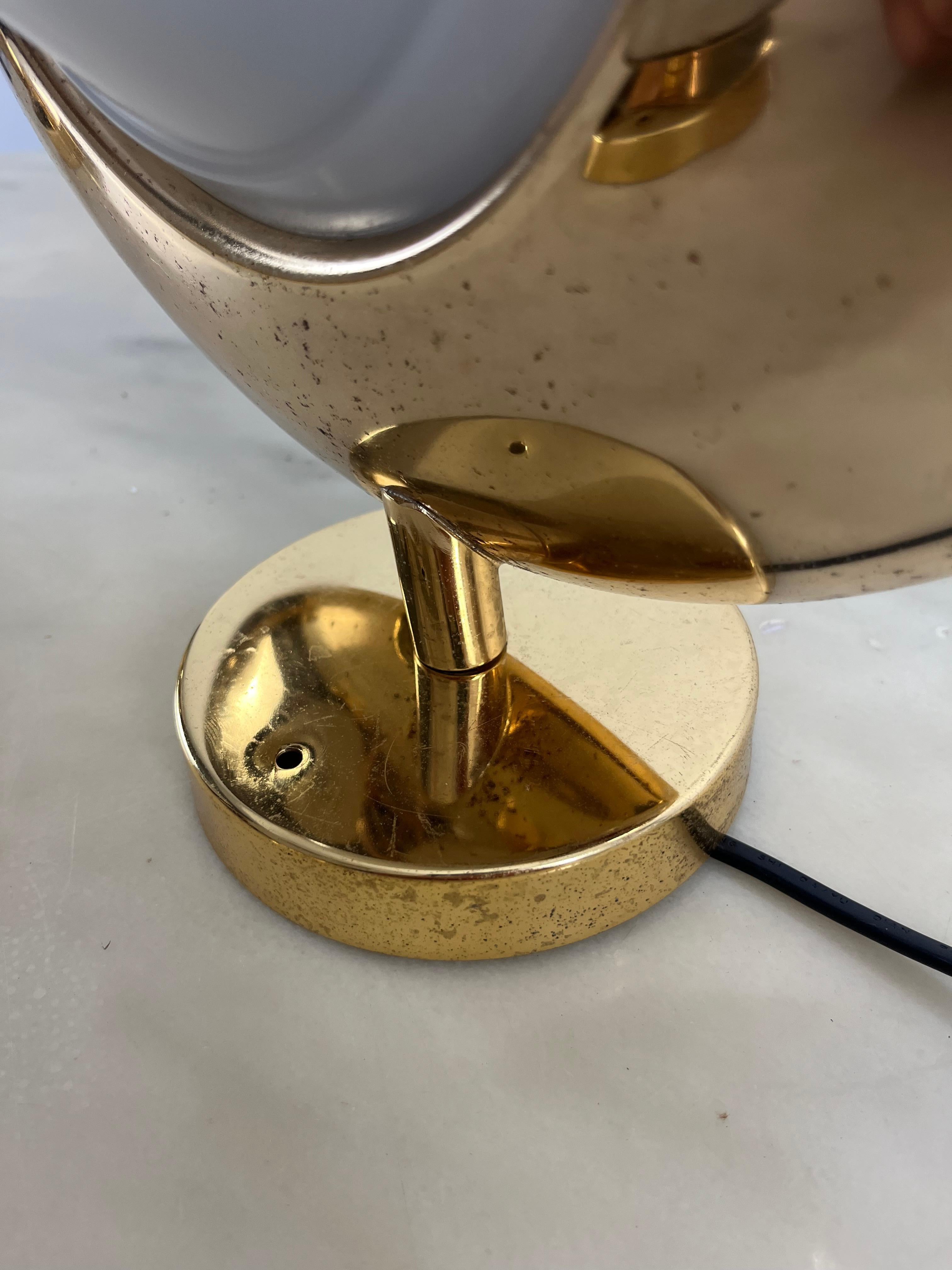 Ensemble de 4 lampes murales halogènes de style Régence italienne, années 1970 en vente 2