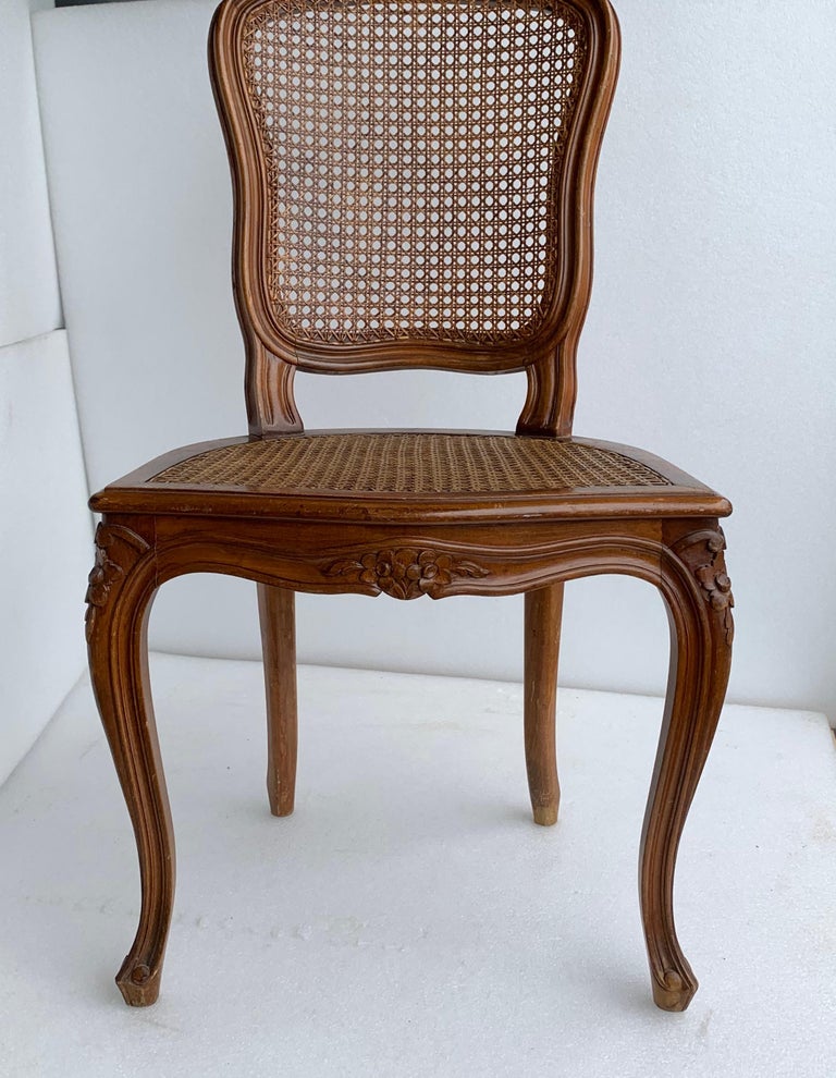 Set Of 4 Italian Rococo Style Dining Room Chairs at 1stDibs