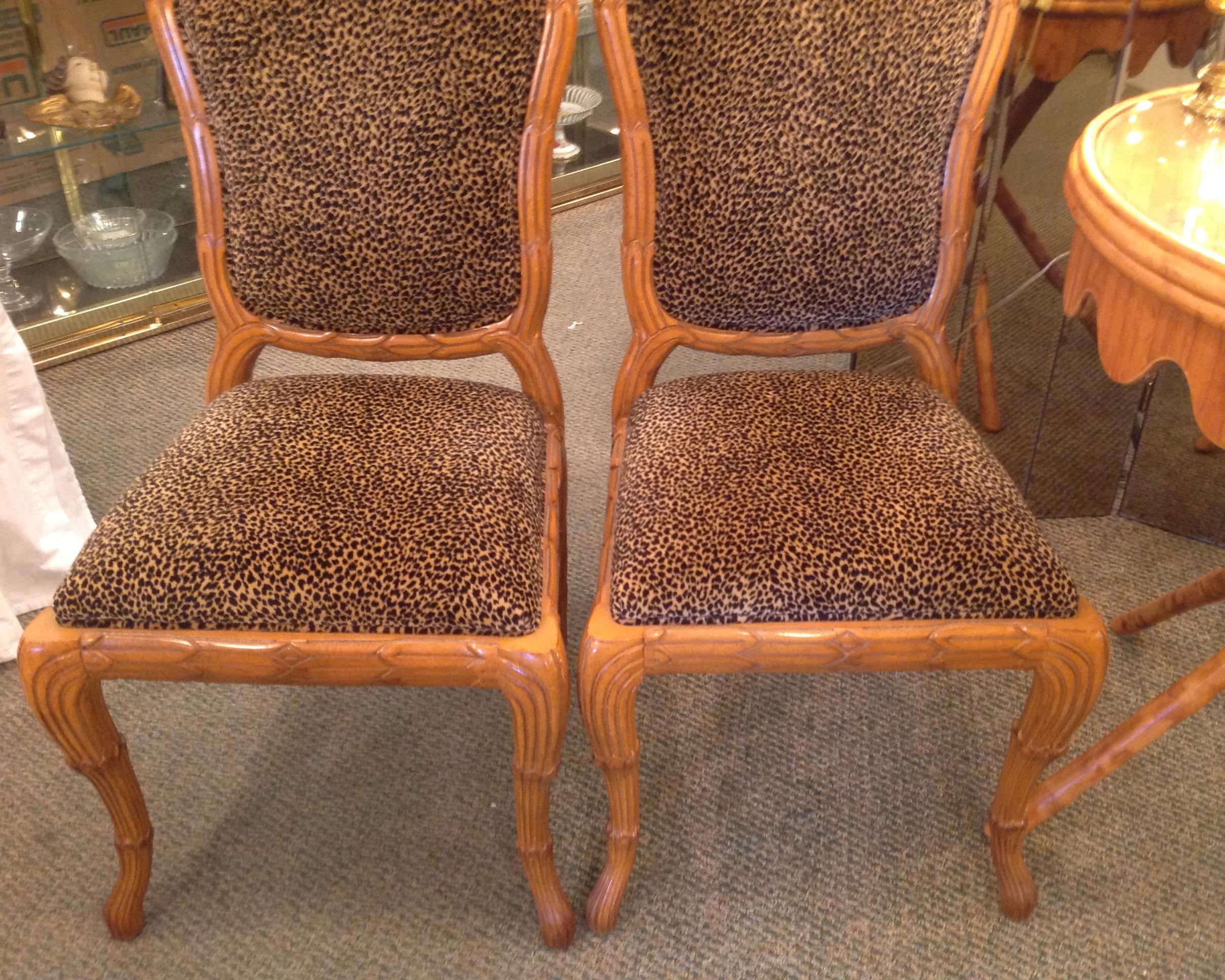Set of 4 Italian Side Chairs In Good Condition In West Palm Beach, FL