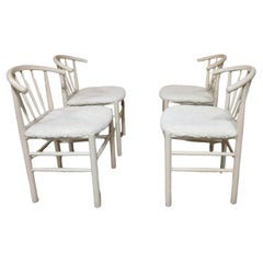 Vintage Set of 4 J-151 dining chairs by Erik Ole Jørgensen for Kvist, Denmark 1960s