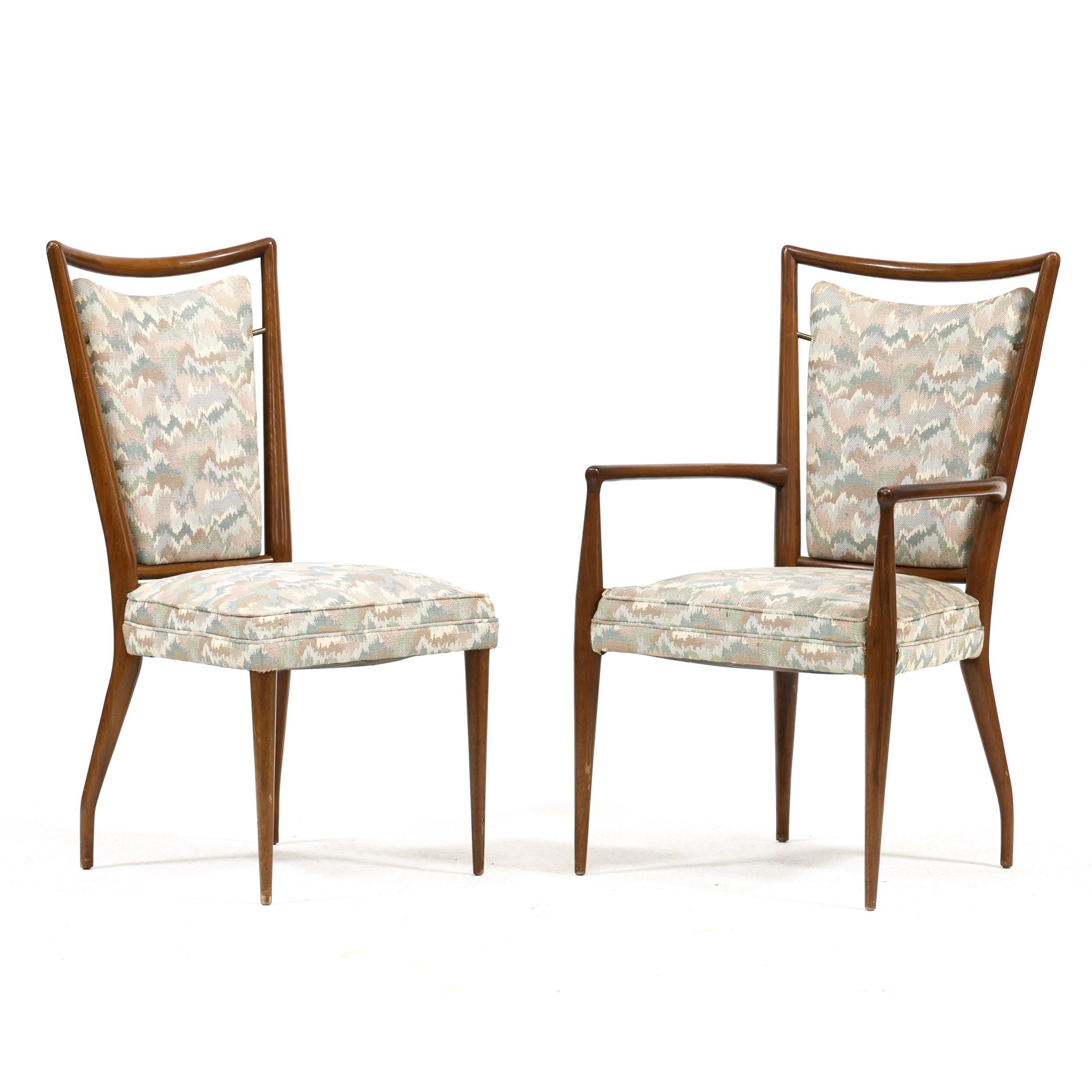 Set di 8 sedie da pranzo J. Stuart Clingman per John Widdicomb in vendita 2
