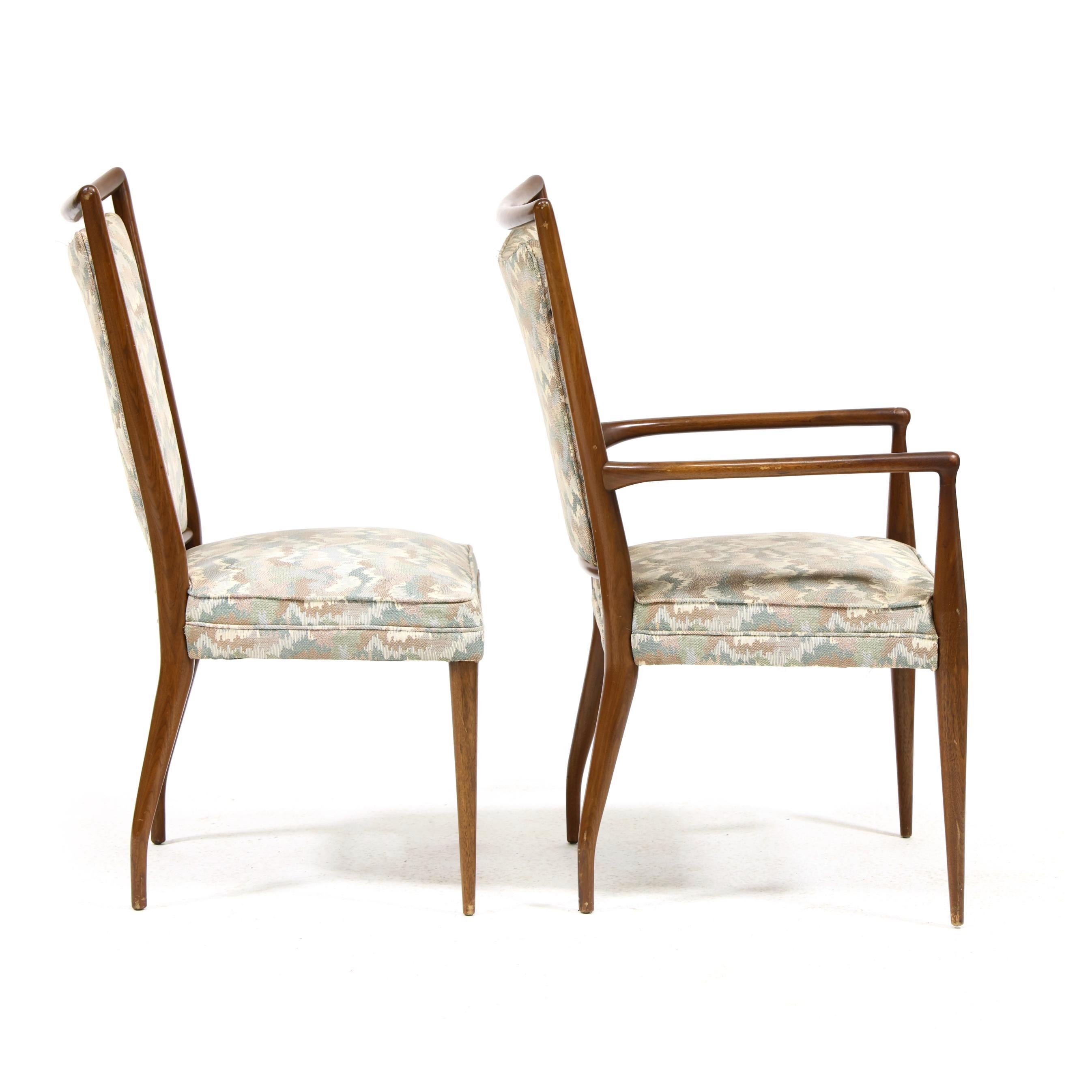 Set di 8 sedie da pranzo J. Stuart Clingman per John Widdicomb in vendita 8