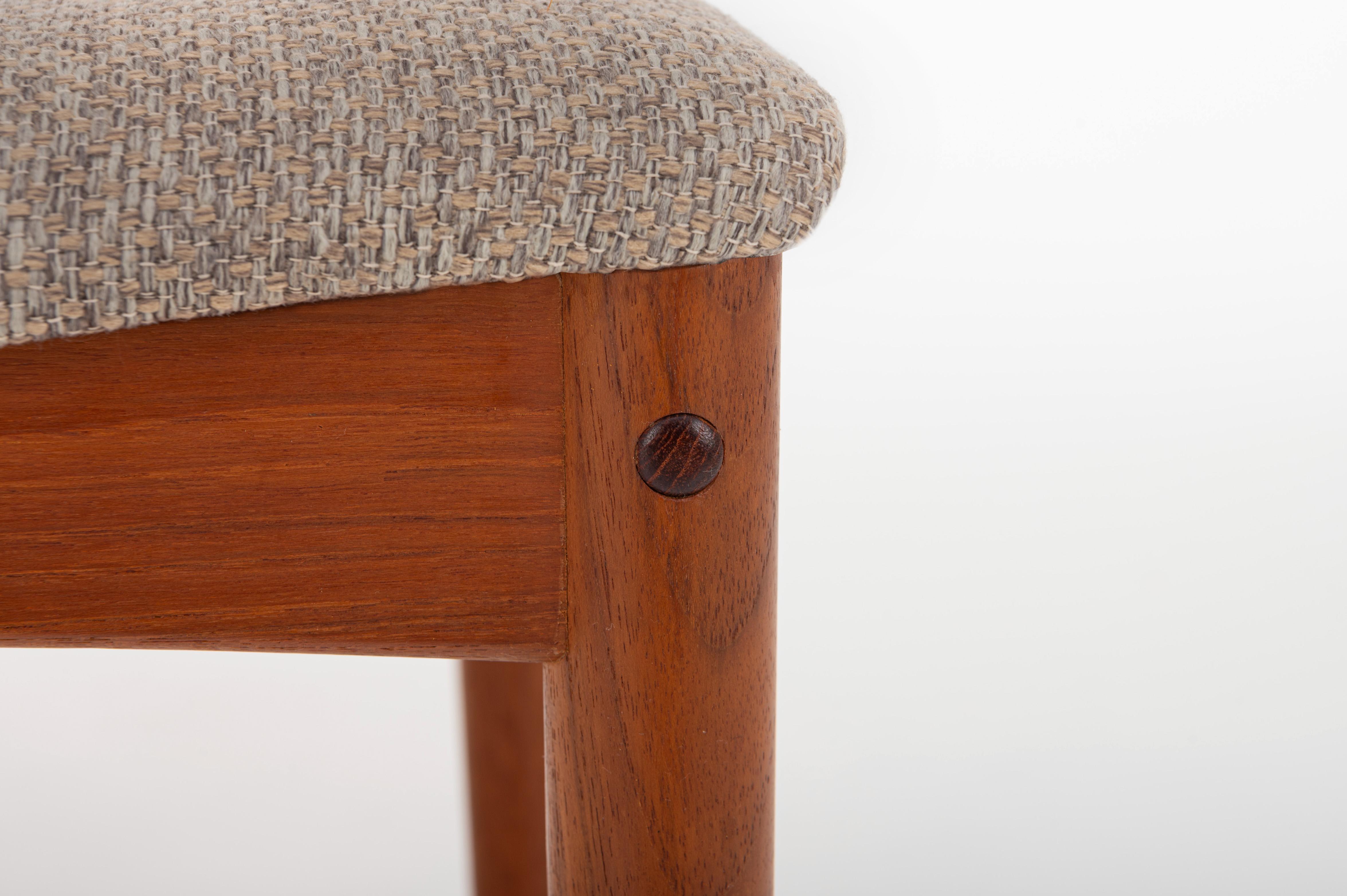 Set di 4 sedie da pranzo Juliane di Johannes Andersen per Uldum Mobelfabrik, anni '60 in vendita 5