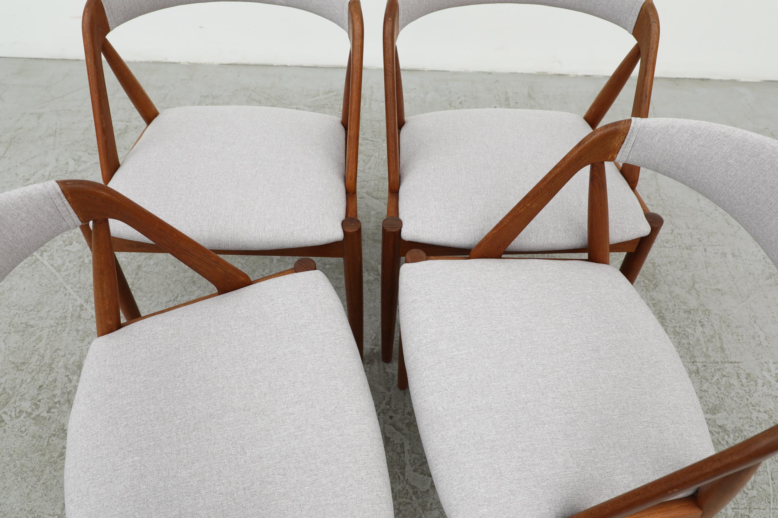 Set of 4 Kai Kristiansen Chairs 3