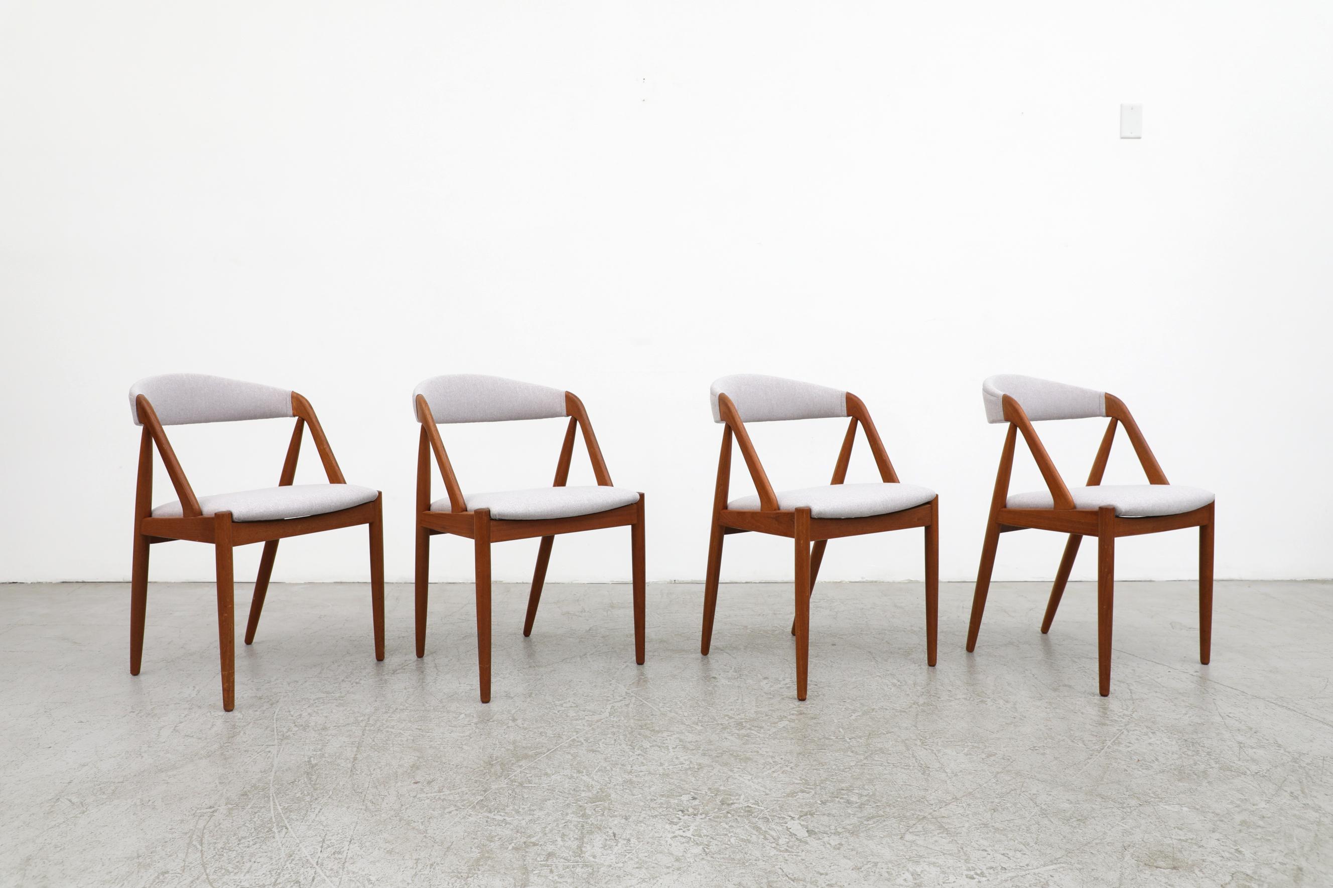 Set of 4 Kai Kristiansen Chairs 1