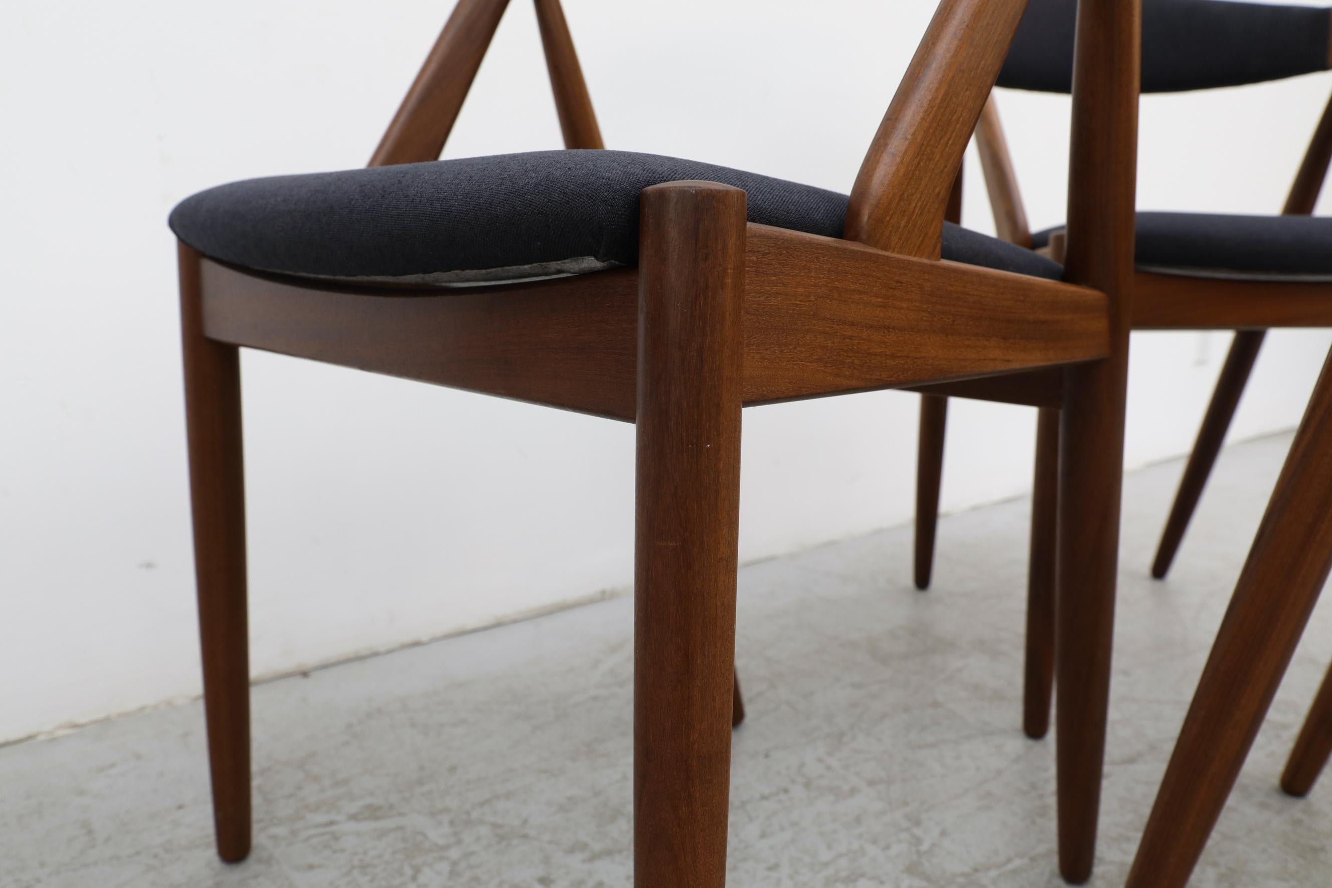 Set of 4 Kai Kristiansen 'Handy' Dining Chairs, 1956 4