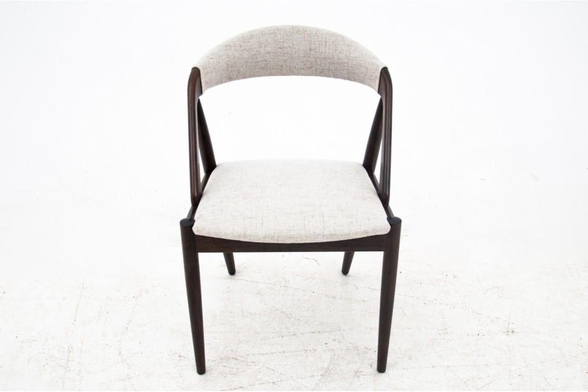 Ensemble de 4 chaises de salle à manger Kai Kristiansen modèle 31 en teck, après rénovation en vente 2