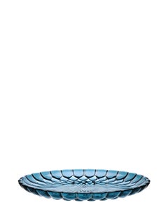Set of 4 Kartell Jellies Round Trays in Light Blue by Patricia Urquiola