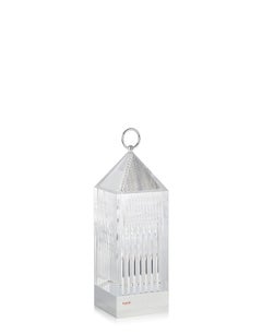 Set of 4 Kartell Lantern Table Lamps in Crystal by Fabio Novembre