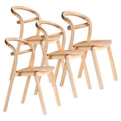 Set of 4, Kastu Oak Chairs by Made By Choice
