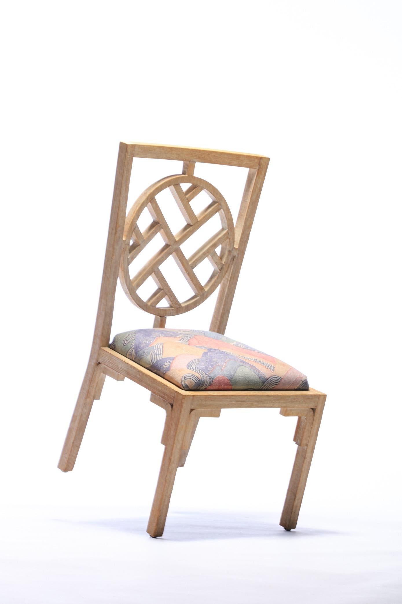 Set of 4 Chinoiserie Side Chairs for the Viceroy Miami 9