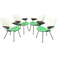 Set of 4 Kembo Chairs by W.H. Gispen for Kembo
