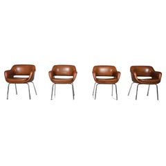 Juego de 4 sillas Kilta 'Model 1106/3' de Olli Mannermaa para Cassina, años 60