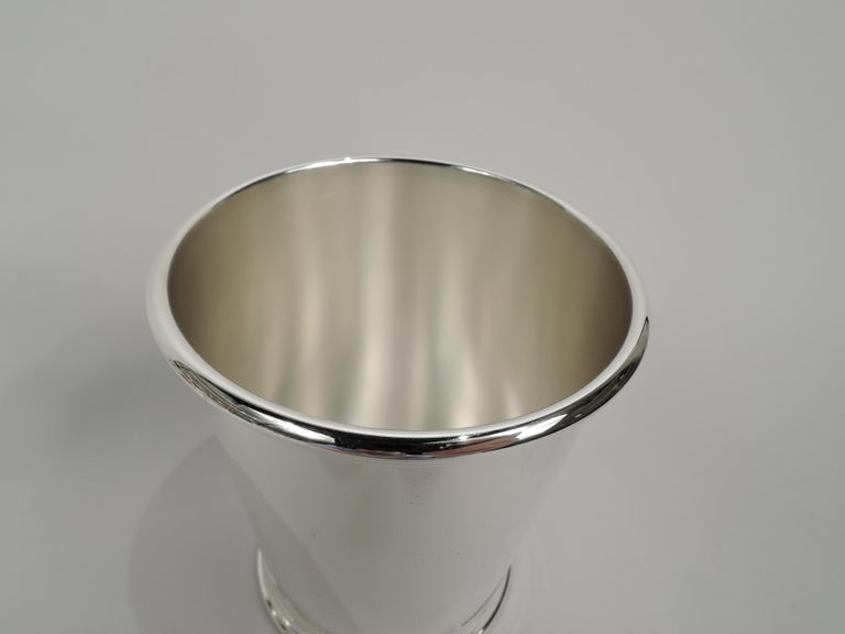 American Set of 4 Kirk Sterling Silver Mint Julep Cups