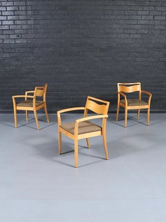 Satz von 4 Knoll "JR" Sessel von Joseph Ricchio