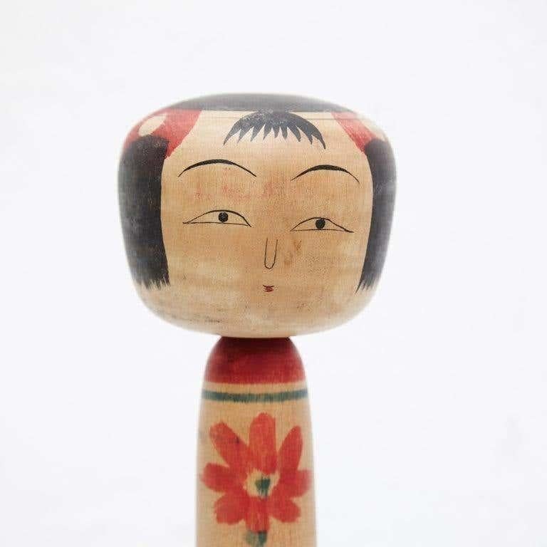 Ensemble de 4 poupées Kokeshi en vente 3