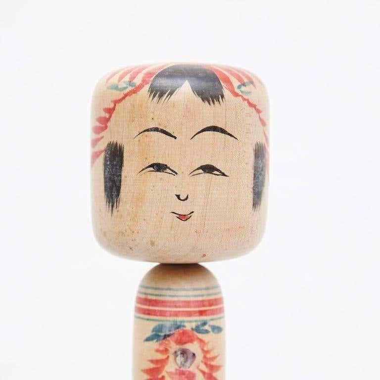 Ensemble de 4 poupées Kokeshi en vente 6