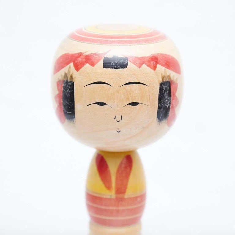 Set of 4 "Kokeshi" Dolls For Sale at 1stDibs
