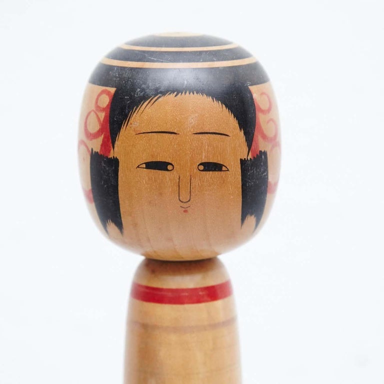 Set of 4 "Kokeshi" Dolls For Sale at 1stDibs
