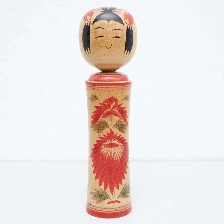 20ième siècle Ensemble de 4 poupées Kokeshi en vente
