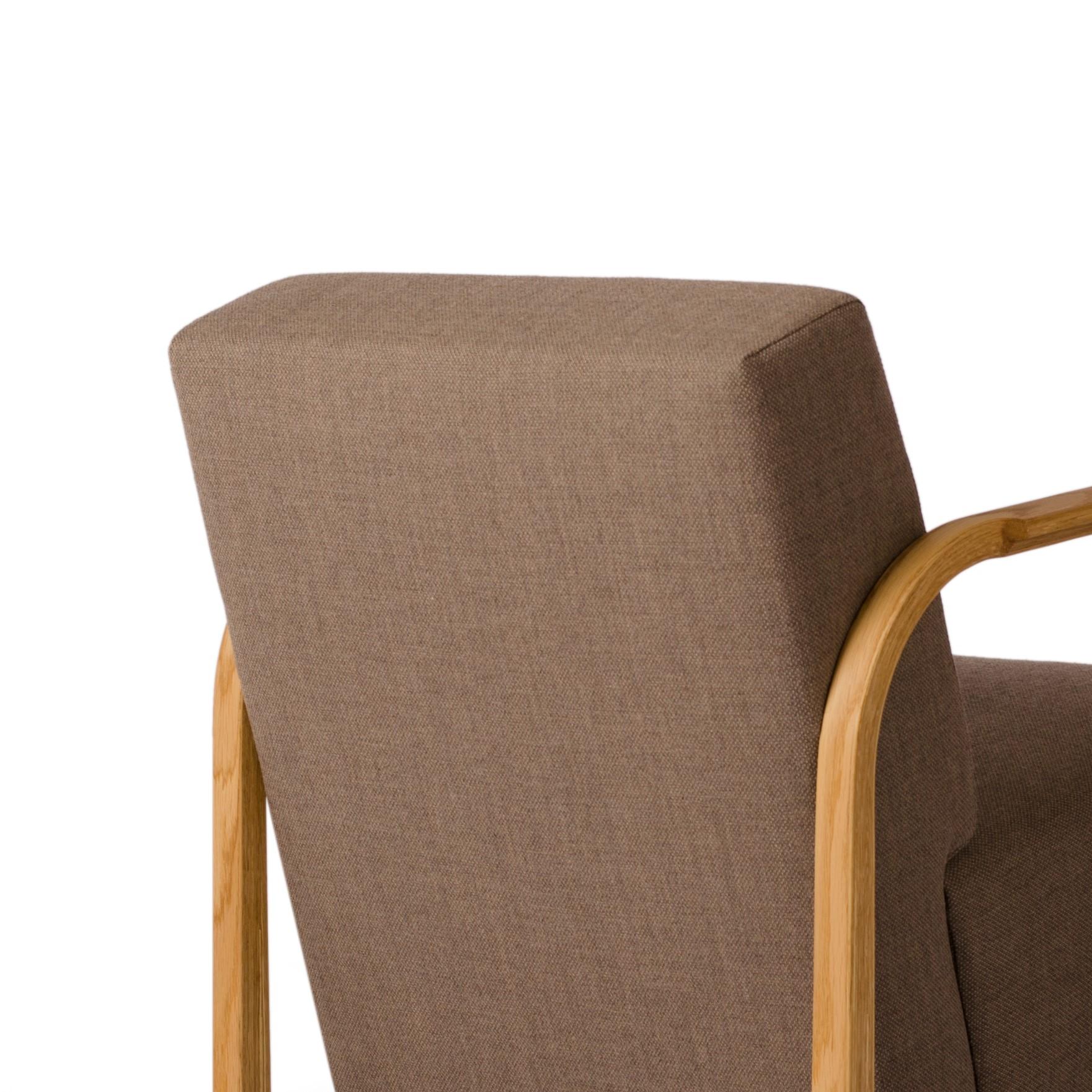 Danese Set di 4 poltrone ad arco in Oak e Kvadrat/Hallingdal & Fiord di Mazo Design in vendita