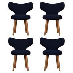 Set of 4 KVADRAT/Hallingdal & Fiord WNG Chairs by Mazo Design