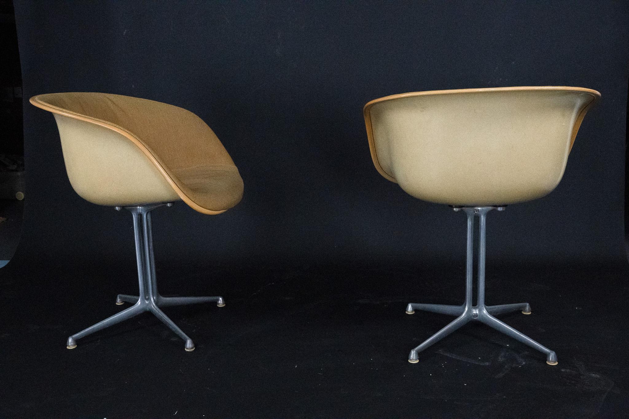 Ensemble de 4 fauteuils club La Fonda par Charles Eames pour Herman Miller. États-Unis, années 1960 en vente 4