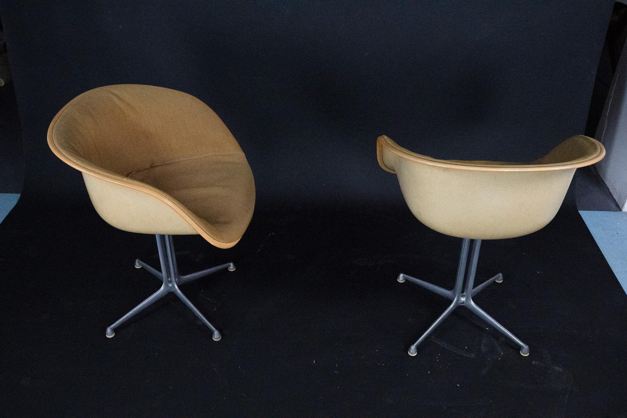Ensemble de 4 fauteuils club La Fonda par Charles Eames pour Herman Miller. États-Unis, années 1960 en vente 5