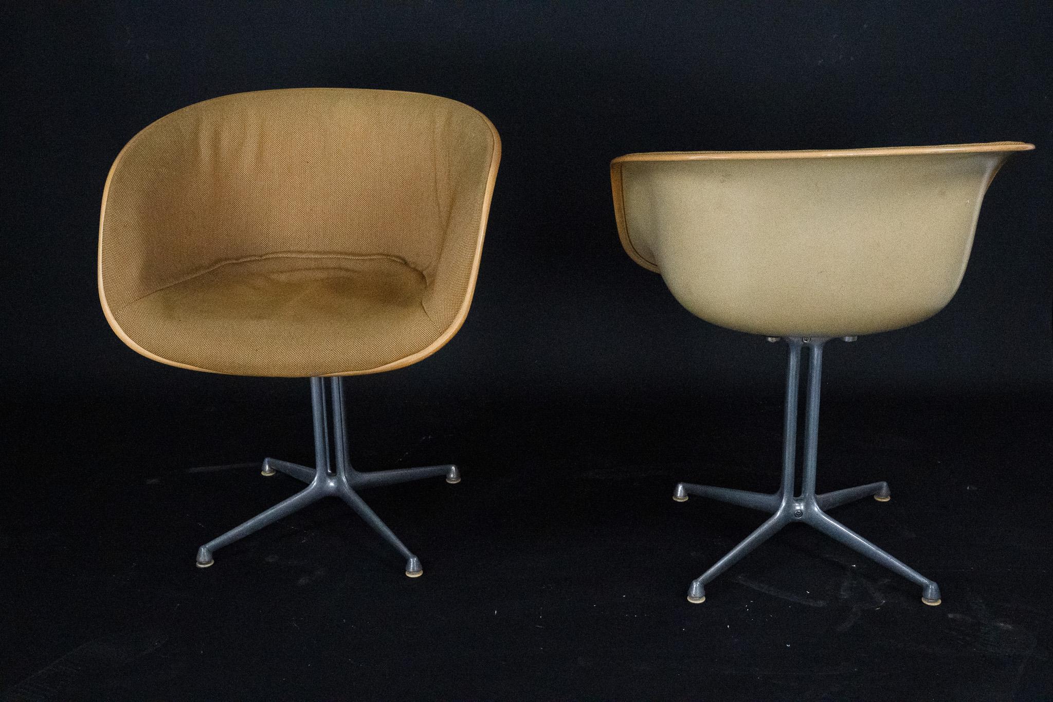 Ensemble de 4 fauteuils club La Fonda par Charles Eames pour Herman Miller. États-Unis, années 1960 en vente 6