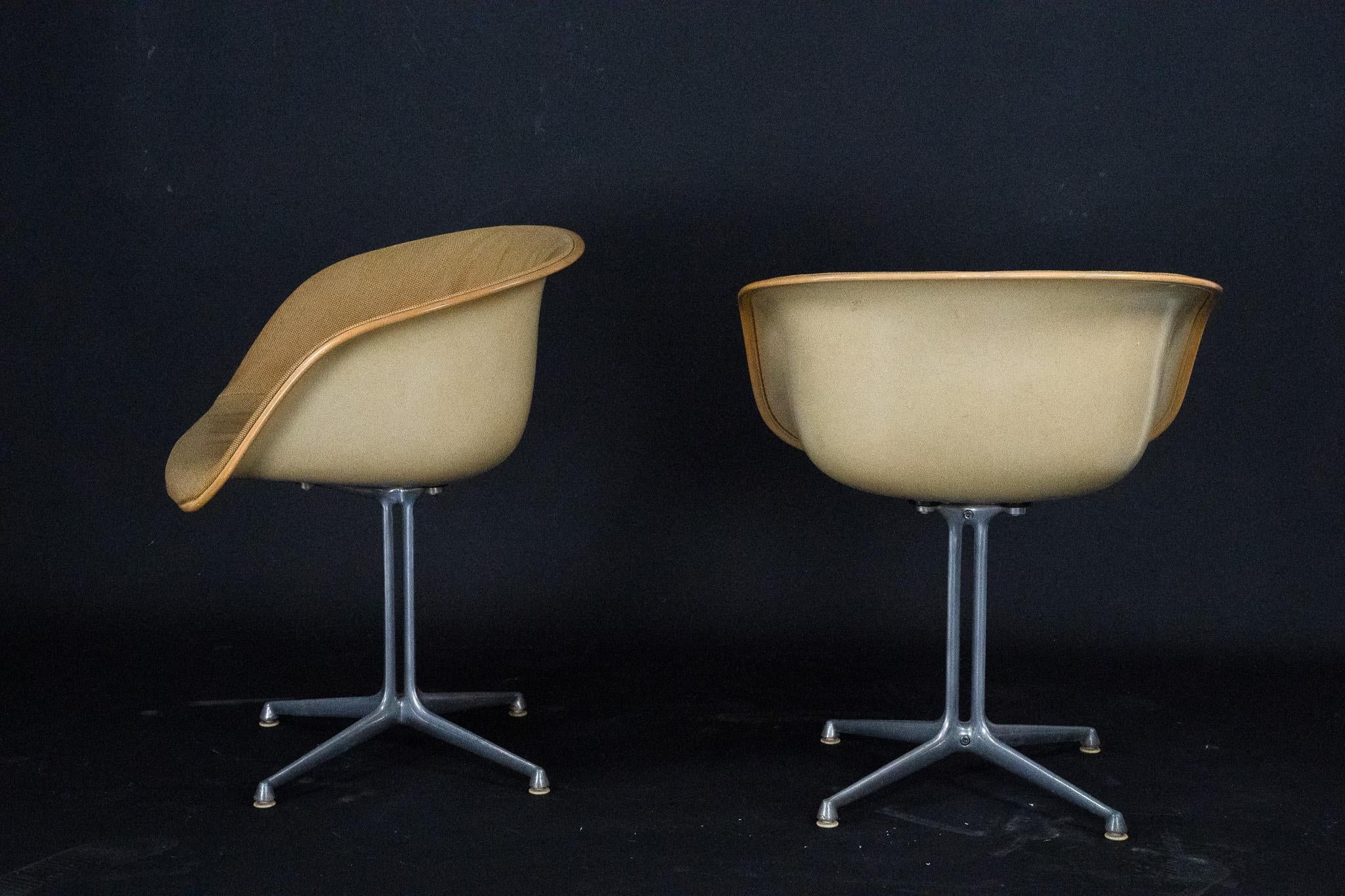 Ensemble de 4 fauteuils club La Fonda par Charles Eames pour Herman Miller. États-Unis, années 1960 en vente 7