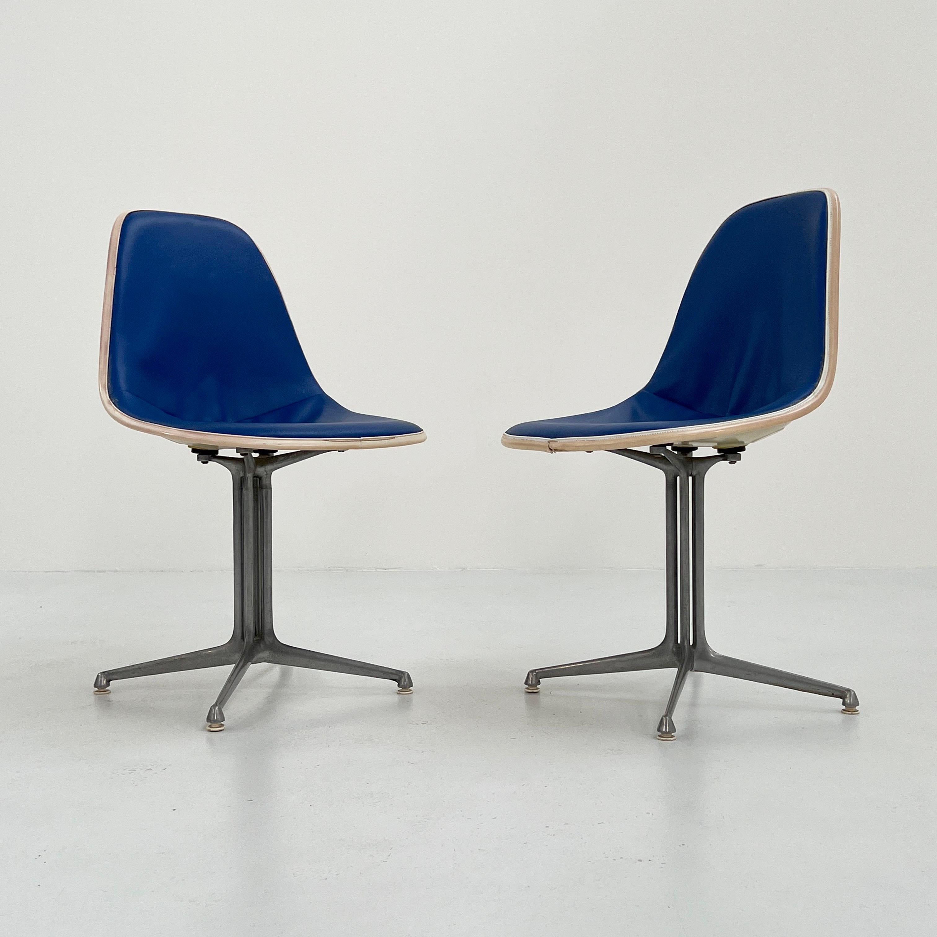 American Set of 4 La Fonda Dining Chairs by Charles & Ray Eames for Herman Miller, 1960s
