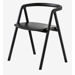 Juego de 4 sillas de comedor Laakso, negras by Made by Choice