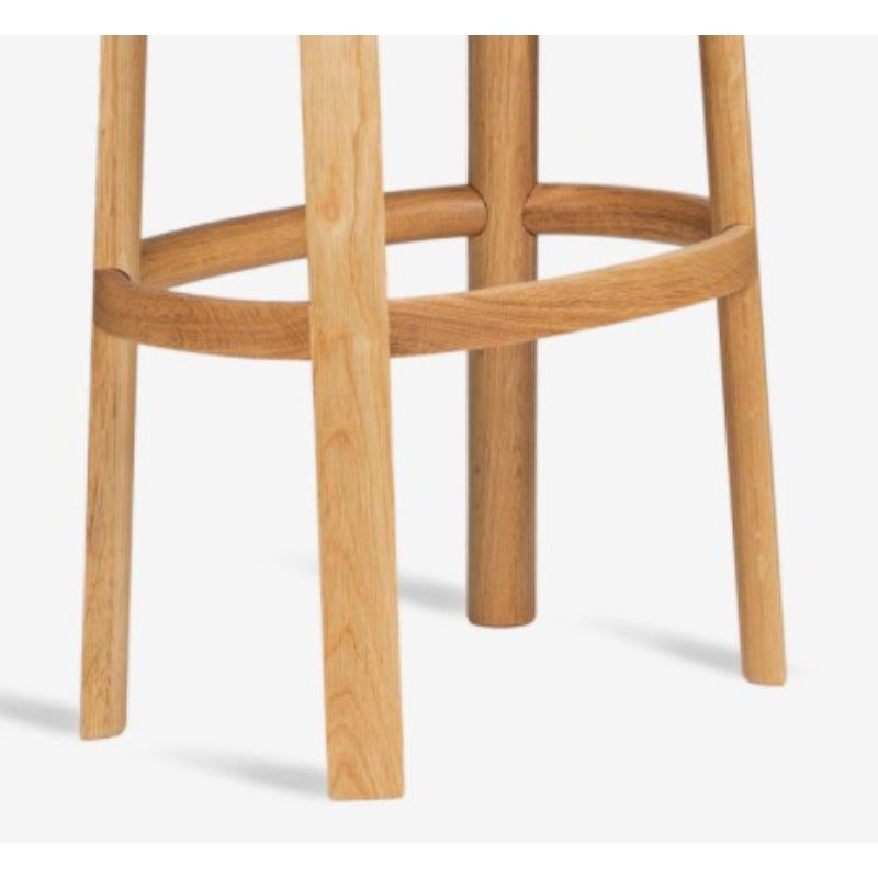 Finnish Set of 4, Lammi Bar Stool, Natural Ash by Made By Choice For Sale