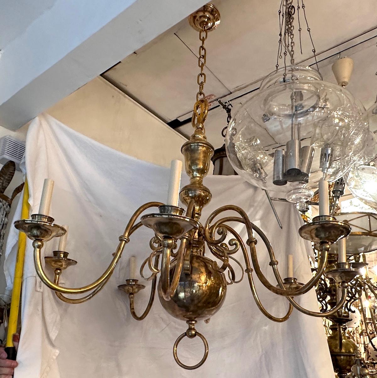 Set di 4 grandi lampadari olandesi. Venduto singolarmente. in vendita 6