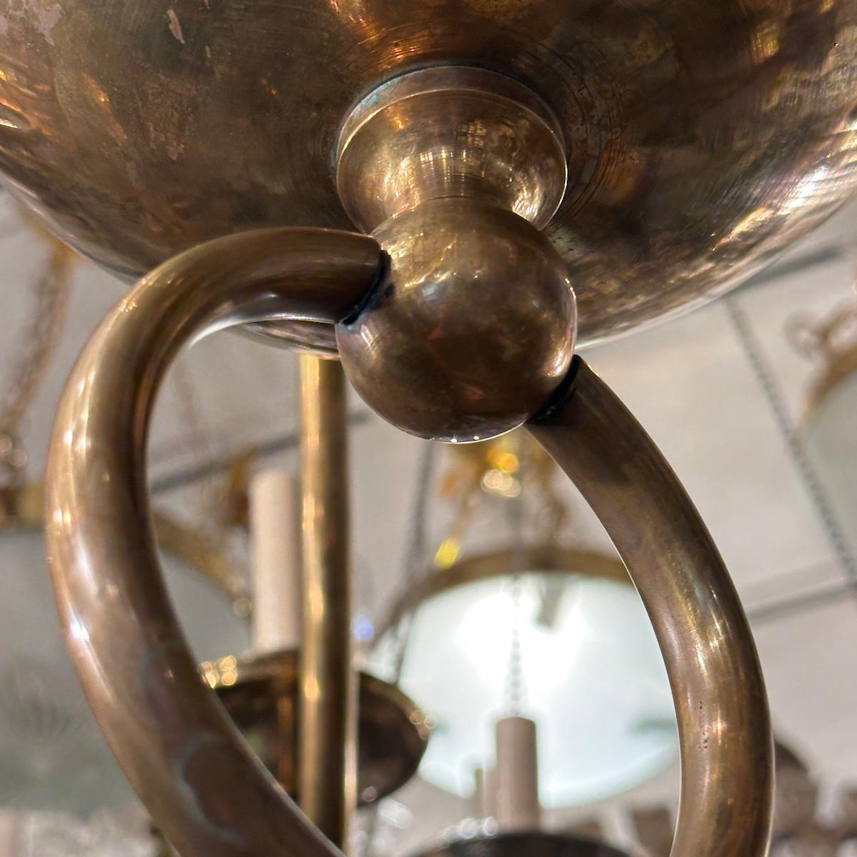 Set di 4 grandi lampadari olandesi. Venduto singolarmente. in vendita 8