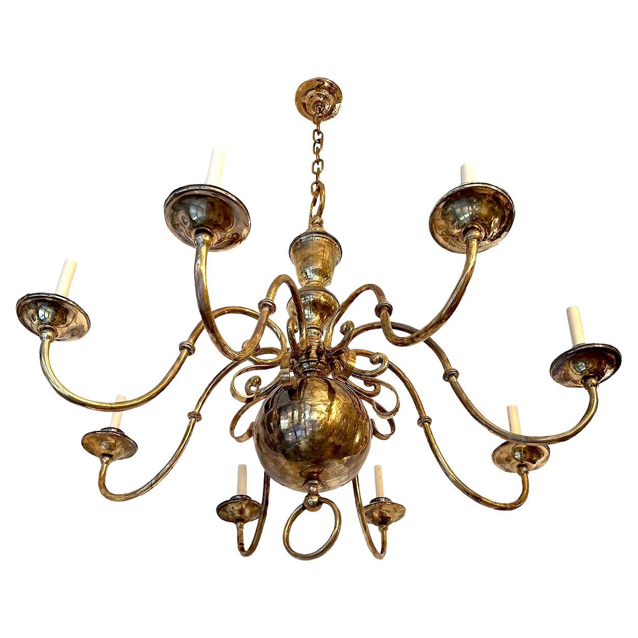 Set di 4 grandi lampadari olandesi. Venduto singolarmente. in vendita