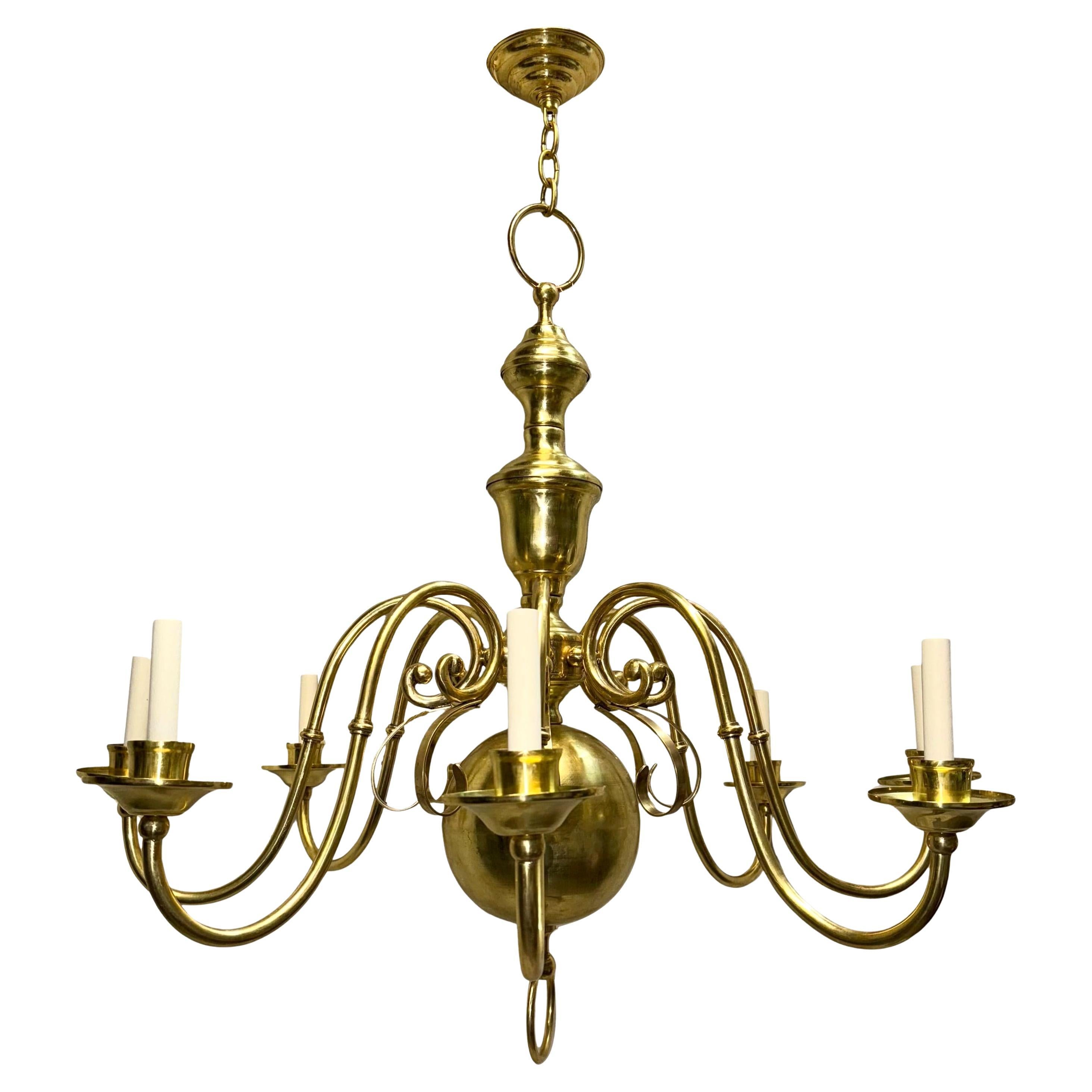 Satz von 4 großen niederländischen Kronleuchtern. Einzeln verkauft. im Angebot