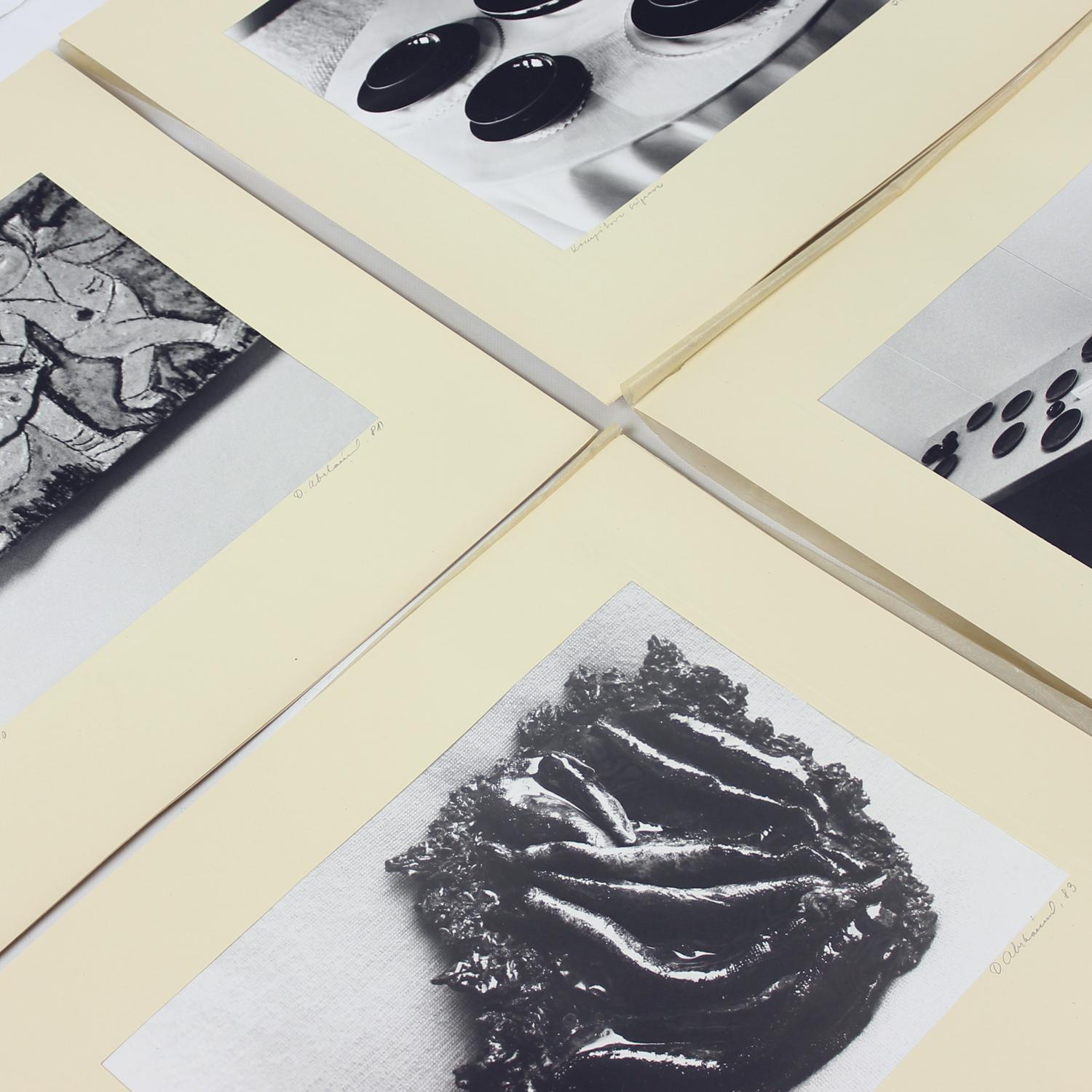 Ensemble de 4 grands clichés d'œuvres d'art en céramique de Ditta Abrhamova, Cz en vente 10