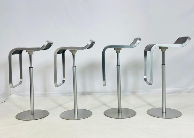Set of 4 “Lem” Counter/Bar Stools by Shin and Tomoko Azumi for