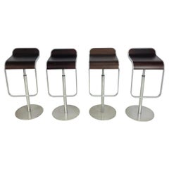 Set of 4 “Lem” Counter/Bar Stools by Shin & Tomoko Azumi for LaPalma, Italy 2000