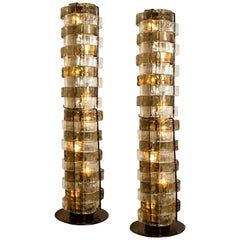 Set of 4 Light Fixtures by Carlo Nason, Italy, circa 1969