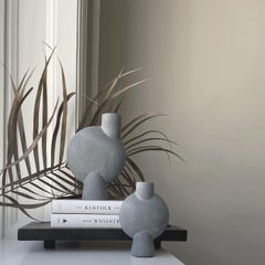 Set of 4 Light Grey Mini Sphere Vase Bubl by 101 Copenhagen