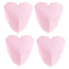 Set di 4 sgabelli Queen Heart rosa chiaro di Royal Stranger