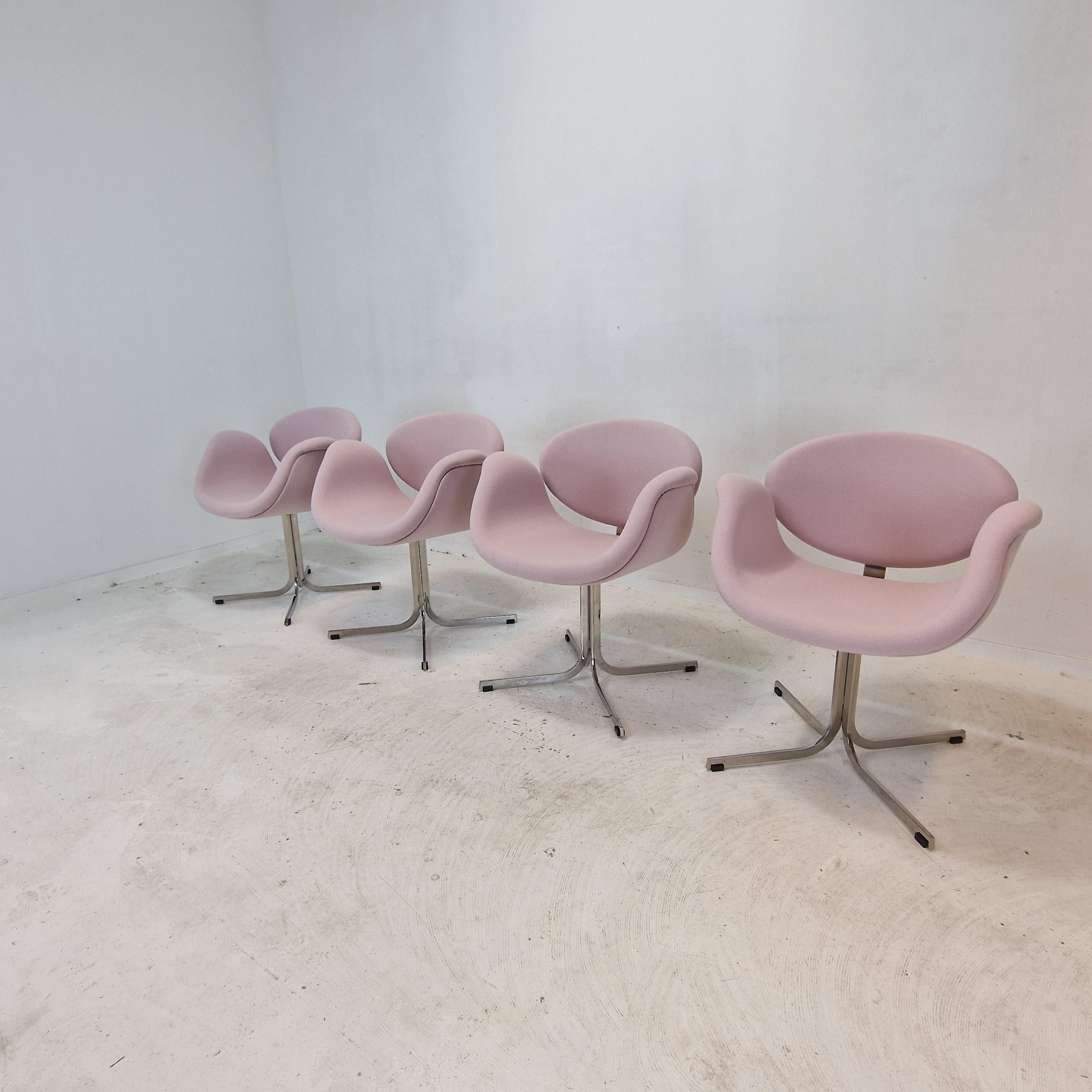 Néerlandais Ensemble de 4 petits fauteuils Tulip de Pierre Paulin pour Artifort en vente