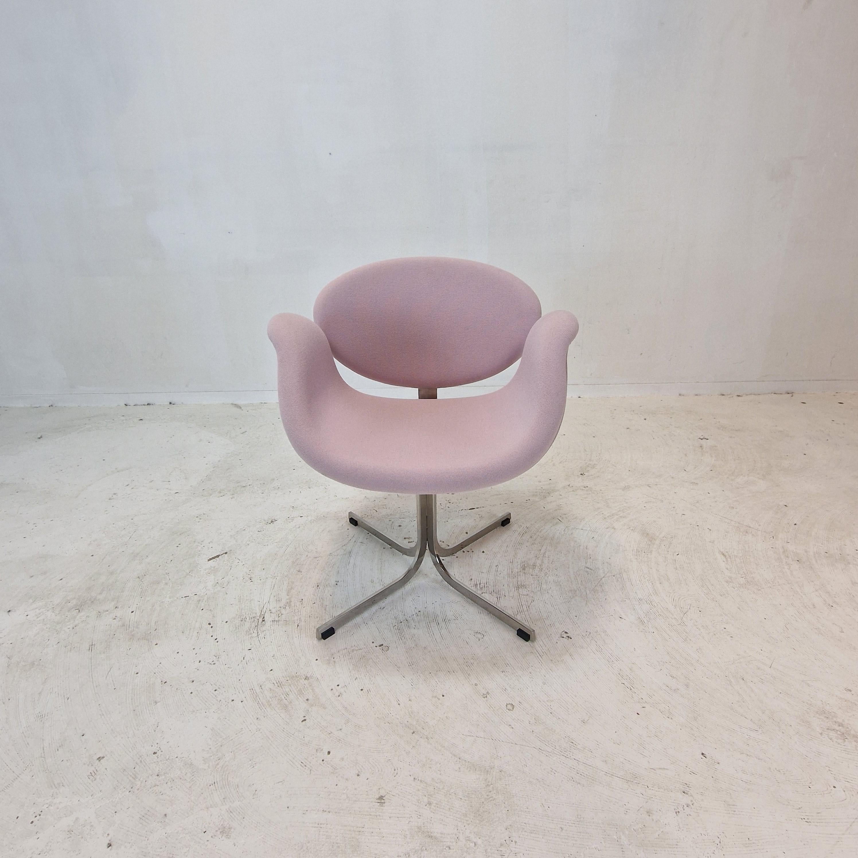 Tissu Ensemble de 4 petits fauteuils Tulip de Pierre Paulin pour Artifort en vente