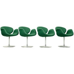 Set of 4 Little Tulip Dining Chairs by Pierre Paulin for Artifort, 1990s