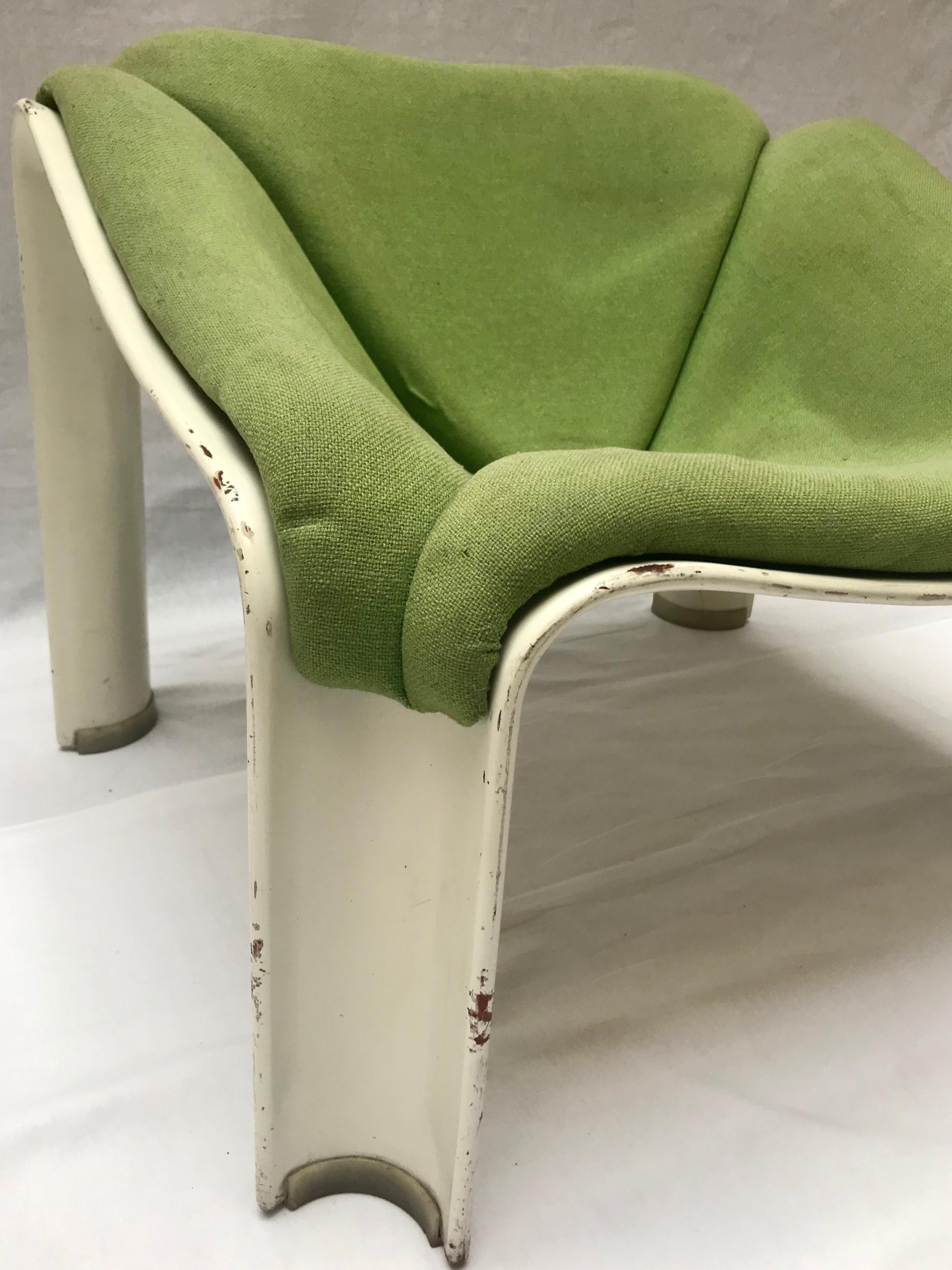 Français Ensemble de 4 fauteuils de salon F300 pour Artifort, Pierre Paulin, 1967 en vente