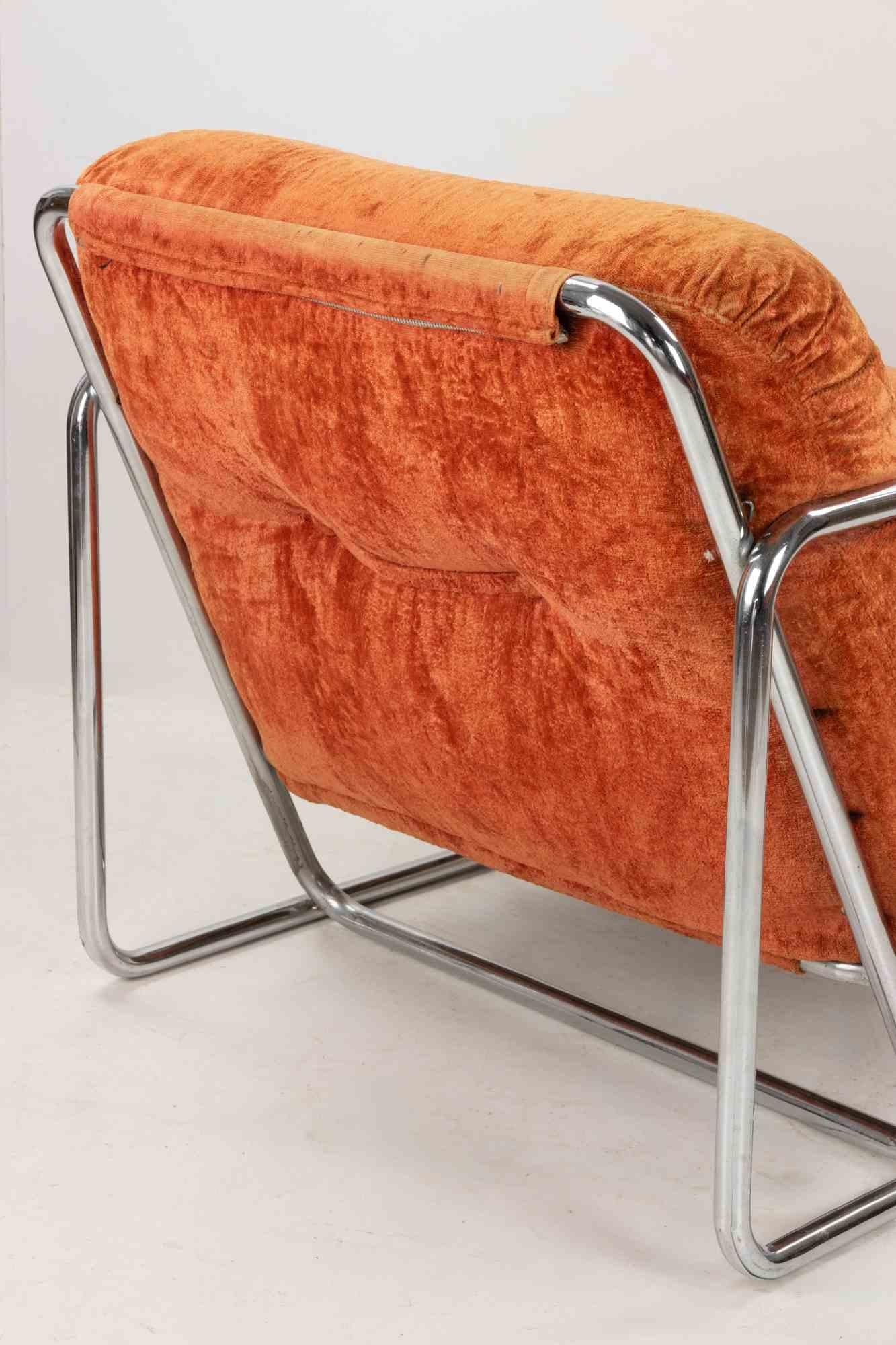 Acier Ensemble de 4 chaises longues Tucroma de Guido Faleschini, 1970 en vente