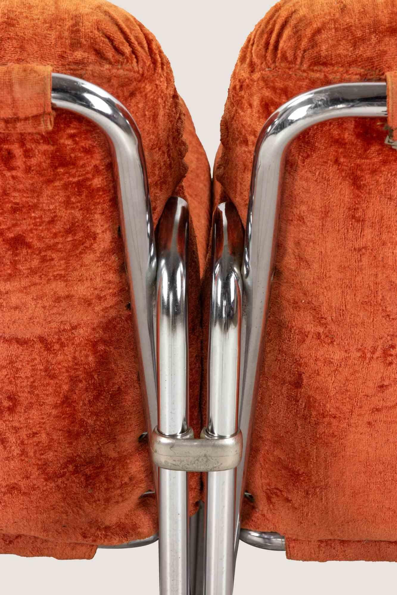 Ensemble de 4 chaises longues Tucroma de Guido Faleschini, 1970 en vente 1