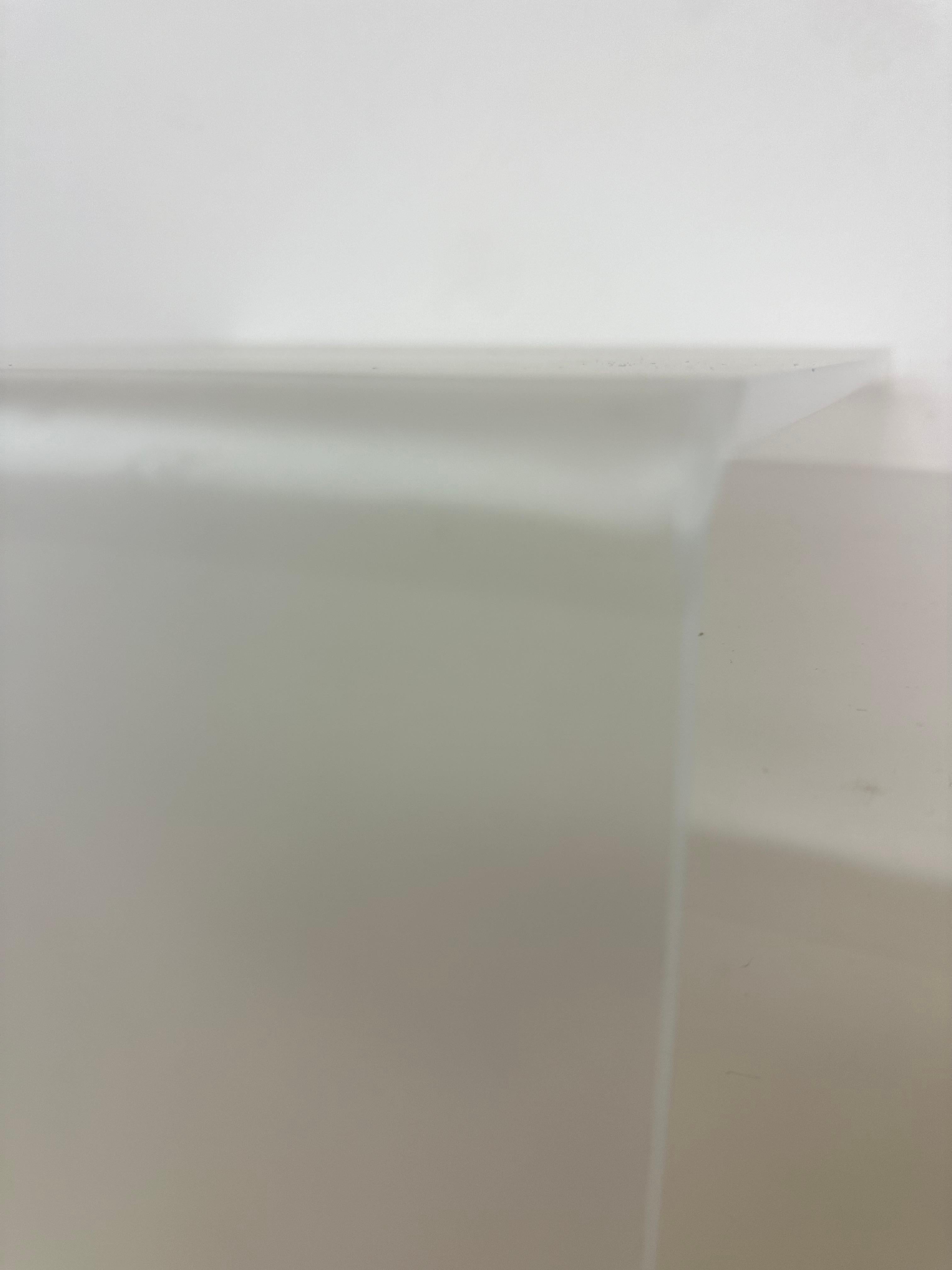 Set of 4 lucite nesting tables , 1970s For Sale 13